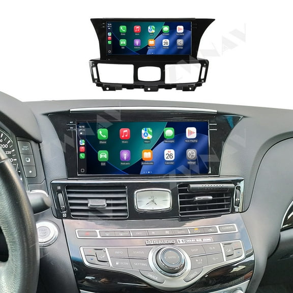 ZWNAV 10.25 inch Car Multimedia Video Player for Infiniti Q70 M25 M35 M37 2011-2019 GPS Navigation Android13 Radio stereo Carplay 4G