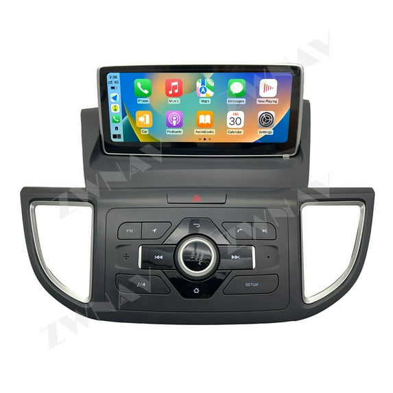 ZWNAV 10.25 inch car radio for Honda CRV 2012-2017 Android 13 CarPlay GPS Navigation Multimedia Player Head Unit