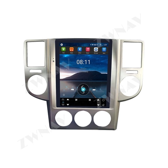 ZWNAV 10.4 inch Android 12 2DIN Full Touch Car Audio System For Nissan X-Trail T30 2008-2010 GPS Navigation WIFI Car Player
