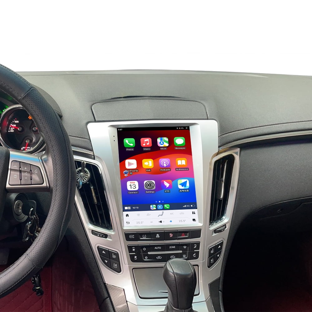 ZWNAV 10.4 inch Android 14 Car Radio Carplay for Cadillac CTS 2008-2013 ...