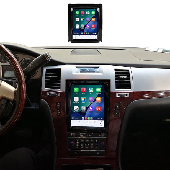 ZWNAV 10.4 inch Android 14 Car Radio Carplay for Cadillac Escalade 2007-2012 Stereo Multimedia Player GPS Navi Headunit Tape Recorder