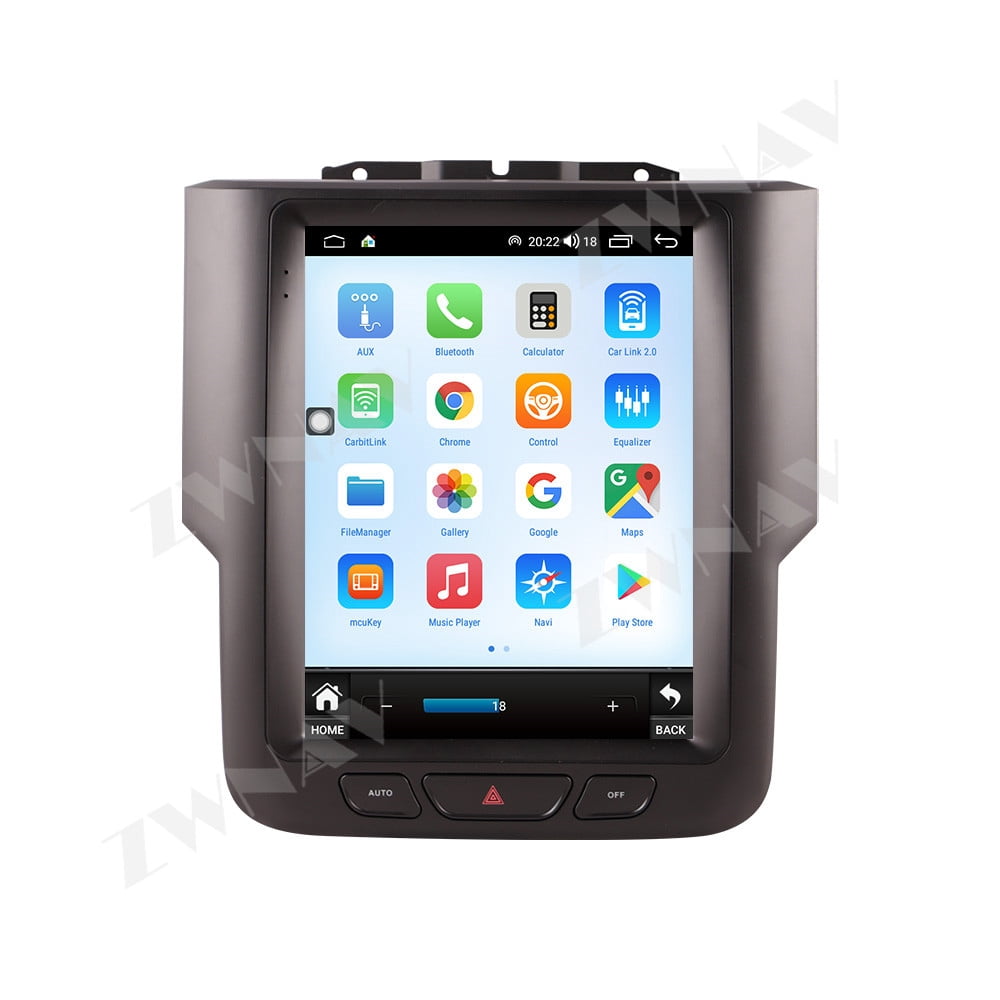 ZWNAV 10.4 inch Android 14 Car Radio for Dodge Ram 2013-2018 Multimedia ...