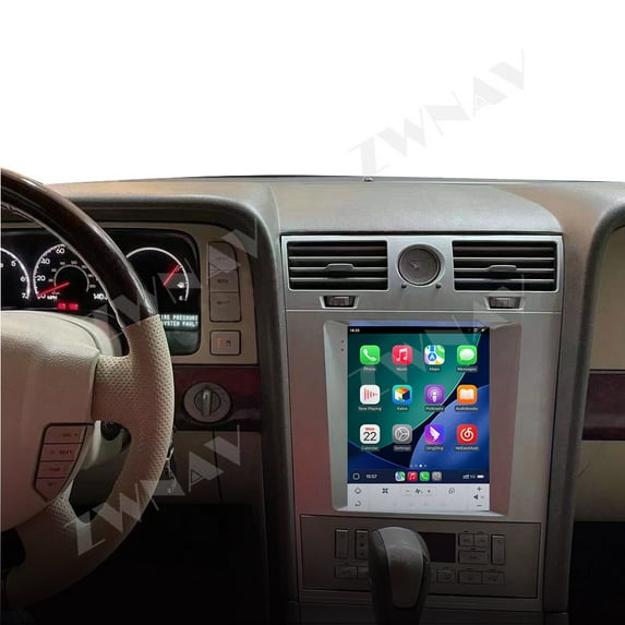 ZWNAV 10.4 inch Car Radio Android 12 Screen for Lincoln Navigator 2005-2009 GPS Audio Receiver Carplay Stereo Head Unit
