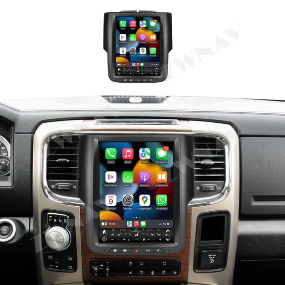 ZWNAV 10.4 inch for Ram Trucks 2013-2018 Android 14.0 Octa Core Car Multimedia Player Stereo Receiver Radio 4G WIFI GPS QLED
