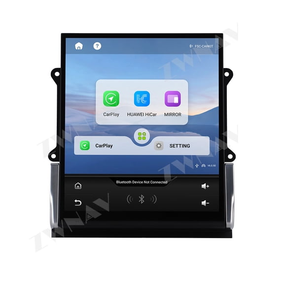 ZWNAV 11.3" Android 15 Car Radio For Porsche Macan 2014-2017 Qualcomm Chip Wireless CarPlay Bluetooth Retains Original System GPS Navigation Touchscreen Upgrade