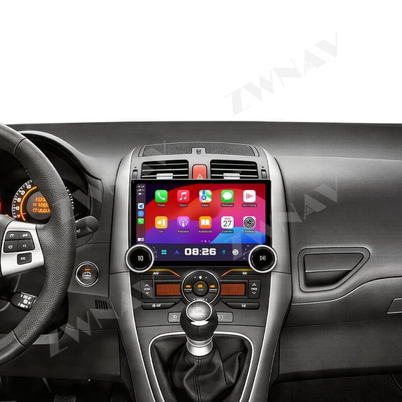 ZWNAV 11.5 inch Android 15 Car Radio For Toyota Auris 2006-2011 Car Multimedia Video Player GPS Navigation Carplay Head Unit Touch Screen 4G