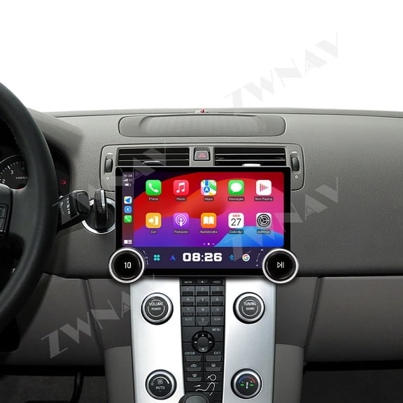 ZWNAV 11.5 inch Android 15 Car Radio For Volvo S40 2004-2012 Car Multimedia Video Player GPS Navigation Carplay Head Unit Touch Screen 4G