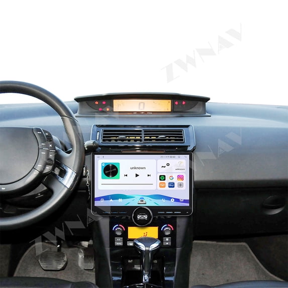 ZWNAV 11.5 inch Android 15 Plug and Play Car Radio for Citroen C4 2012 ...