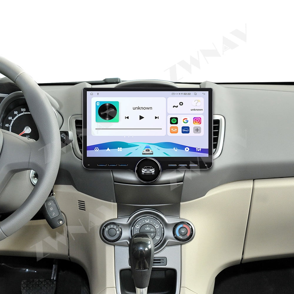 ZWNAV 11.5 inch Android 15 Plug and Play Car Radio for Ford Fiesta 2009 ...