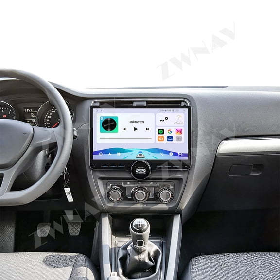ZWNAV 11.5 inch Android 15 Plug and Play Car Radio for Volkswagen Jetta A6 2018 Touchscreen Multimedia Player with CarPlay Android Auto Bluetooth