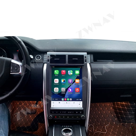 ZWNAV 12.1 inch Car Radio Android 14 GPS Navi Car Auto Radio Screen for Land Rover Discovery Sport 2016-2020 Multimedia Player Carplay Tape Recorder