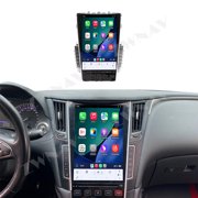 ZWNAV 12.1 inch Car Radio for Infiniti Q50L 2013-2019 Android 14 Tesla Style Car Audio Car GPS Navigation for Car Multimedia Stereo Apple Carplay