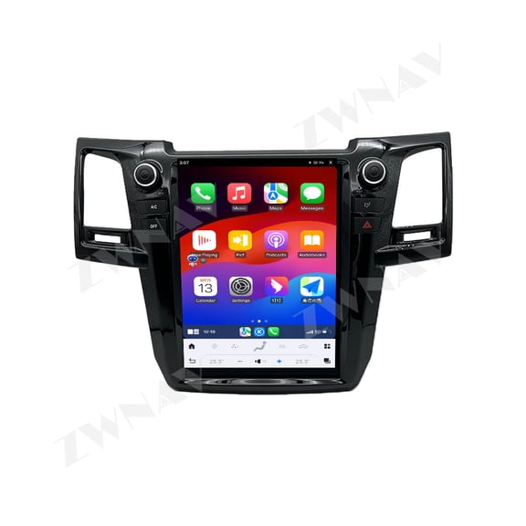 ZWNAV 12.1 inch Tesla Style car radio for Toyota Runner 2013-2016 Android 13 CarPlay GPS Navigation Multimedia Player Head Unit
