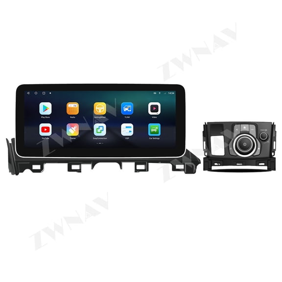 ZWNAV 12.3 inch Android 13 Car Radio For Mazda Atenza 2017-2018 Multimedia Wireless Video Player, GPS Navi DSP CarPlay Car Media