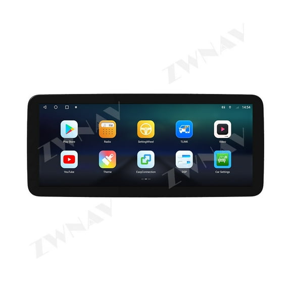 ZWNAV 12.3 inch Android Car Head Unit Compatible For Toyota RAV4/Wildlander 2020-204 (Square/Rounded Dashboard) Wireless CarPlay Support GPS Car Radio