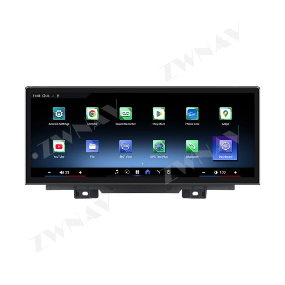 ZWNAV 12.3 inch Car Radio For BMW 1/2 Series F52 2011-2020 Car Multimedia Video Player Stereo Auto GPS Carplay 4G
