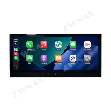 ZWNAV 12.3 inch Car Radio For Toyota Corolla Cross 2026 Carplay Android 13 Car GPS Navigation Multimedia Player Auto Digital Cluster Odometer