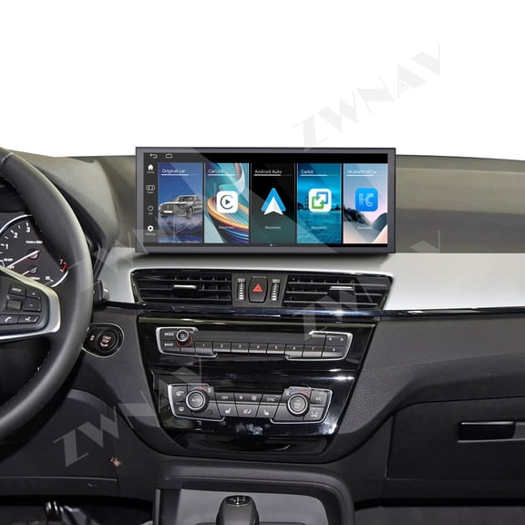 ZWNAV 12.3 inch Car Radio for BMW X1 2016-2017 Navigation Multimedia Head Unit GPS Carplay Linux Screen