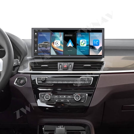 ZWNAV 12.3 inch Car Radio for BMW X1/X2 2018-2022 Navigation Multimedia Head Unit GPS Carplay Linux Screen