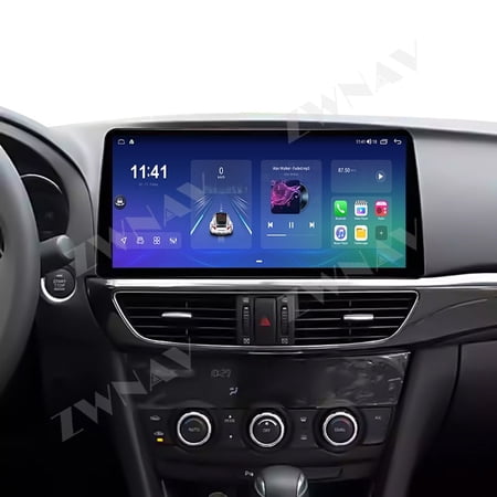 ZWNAV 12.3 inch For Mazda Atenza 2014-2016 Multimedia Player Android 15 Vertical Screen Car Radio GPS Navigation Auto Stereo Head Unit