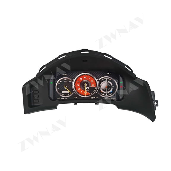 ZWNAV 12.3 inch For Toyota 86 Subaru 2013-2019 RHD LCD Dashboard Instrument Panel Digital Cluster Smart Gauges Speed Meter&Carplay&HUD Display