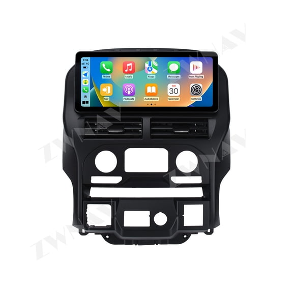 ZWNAV 12.3 inch Screen For GMC Sierra Chevrolet Silverado 2019-2024 Car gps navi Multimedia Radio Player Android head Unit
