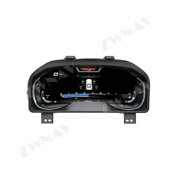ZWNAV 12.3 inch car LCD digital instrument panel instrument cluster speedometer suitable for Dodge Ram 2013-2018 LCD Instrument Cluster