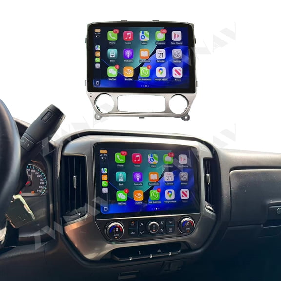 ZWNAV 12 inch Car Radio for Chevrolet Silverado 2014-2019 Android 14 Multimedia Video Wireless Carplay Autoradio Stereo GPS Navigation Head Unit