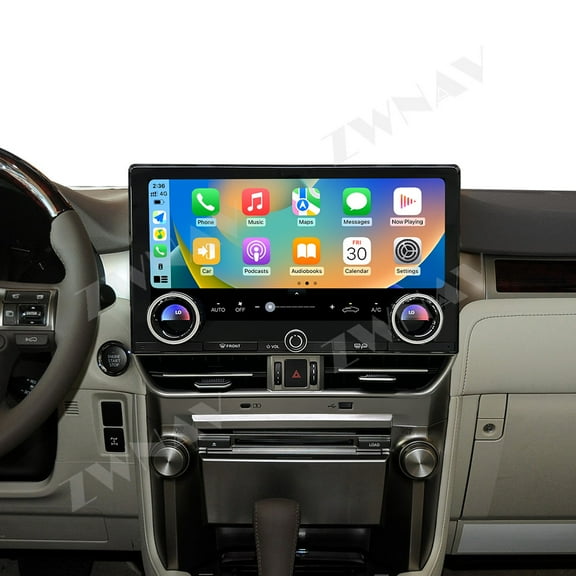 ZWNAV 13.1 inch car radio player for Lexus GX460 2008-2023 Android head unit IPS touch screen car GPS navigation multimedia player