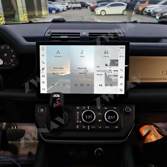 ZWNAV 13.3 inch Android 13 for Land Rover Defender 2020-2024 Qualcomm Chip Navigation Wireless Carplay Car Radio Touch Screen