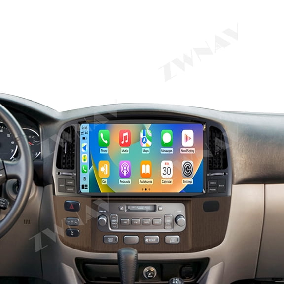 ZWNAV 13.6 inch car radio player for Lexus LX470 2003-2007 Android head unit IPS touch screen car GPS navigation multimedia player