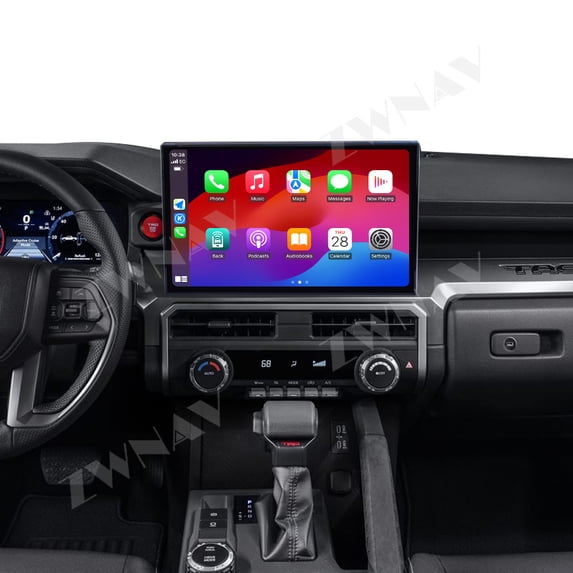 ZWNAV 14.6 inch Android13 Carplay Touch Screen For Toyota Tacoma 2024 ...