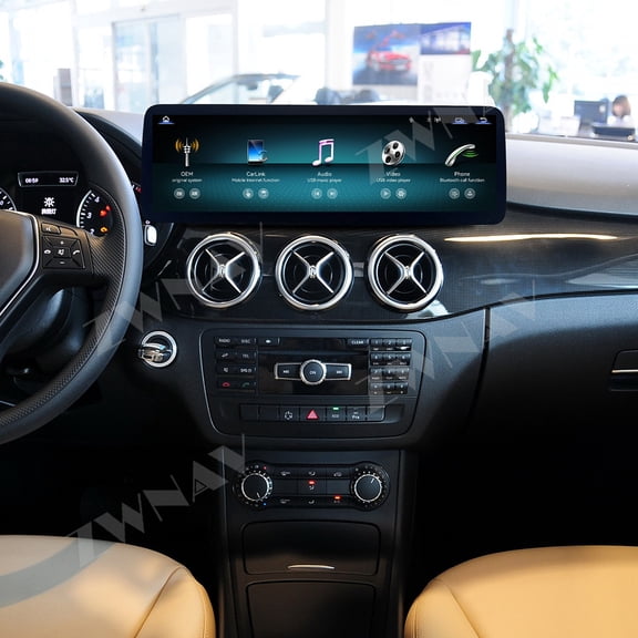 ZWNAV 14.9 inch Car Radio For Mercedes-Benz B Class 2012-2015 Navigation Multimedia Head Unit GPS Carplay Linux Screen