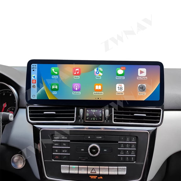 ZWNAV 14.9 inch Car Radio For Mercedes-Benz GLS/GLE 2015-2018 Navigation Multimedia Head Unit GPS Carplay Linux Screen