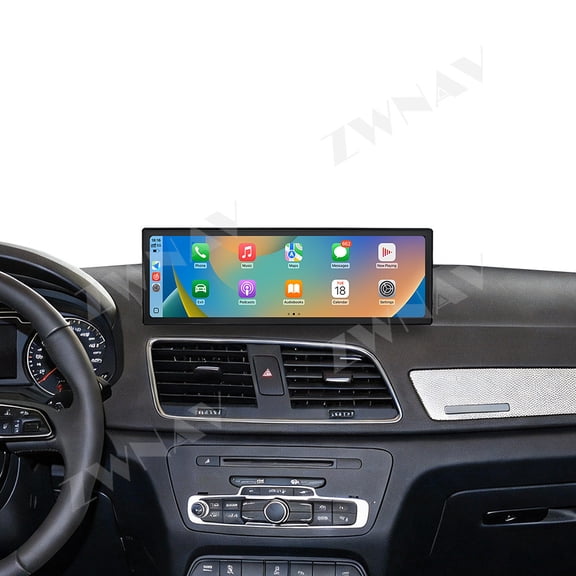 ZWNAV 14.9 inch Car Radio Stereo for Audi Q3 2013-2019 Android 15 Carplay Multimedia Video Player Screen GPS Navigation Head Unit