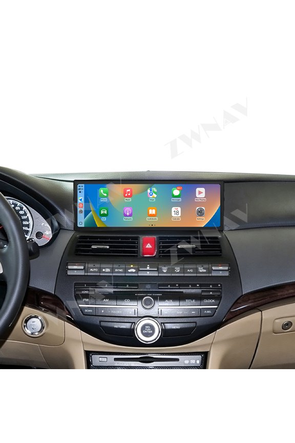 14.9 inch Car Radio Stereo for Honda Accord 8th 2008-2013 Android 15 Carplay Multimedia Video Player Screen GPS Navigation Head Unit