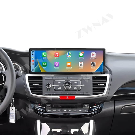 ZWNAV 14.9 inch Car Radio Stereo for Honda Accord 9th 2014-2017 Android 15 Carplay Multimedia Video Player Screen GPS Navigation Head Unit