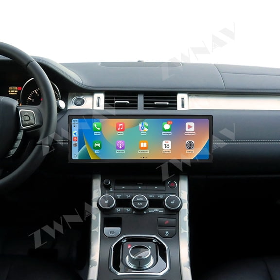 ZWNAV 14.9 inch Car Radio Stereo for Range Rover Evoque 2012-2015 Android 15 Carplay Multimedia Video Player Screen GPS Navigation Head Unit