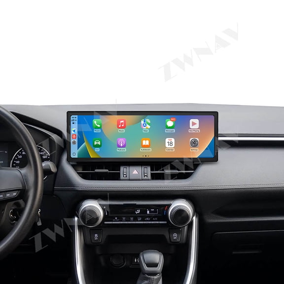 ZWNAV 14.9 inch Car Radio Stereo for Toyota RAV4 2020-2022 Android 15 Carplay Multimedia Video Player Screen GPS Navigation Head Unit