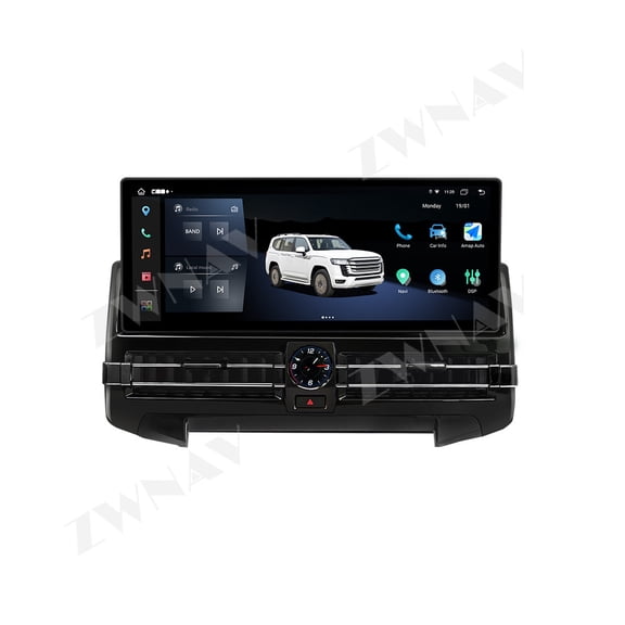 ZWNAV 15.6 inch Car Radio For Toyota Land Cruiser 200 LC200 2007-2020 Android 13 Multimedia Screen GPS Navigation CarPlay Player Stereo