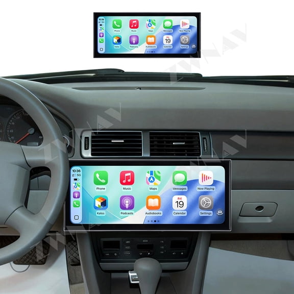ZWNAV 15.8 inch Android 15 Car Radio For Audi A6/S6/RS6 1997-2004 HD Multimedia Video Player Navigation GPS DVD 4G DSP Stereo Bluetooth