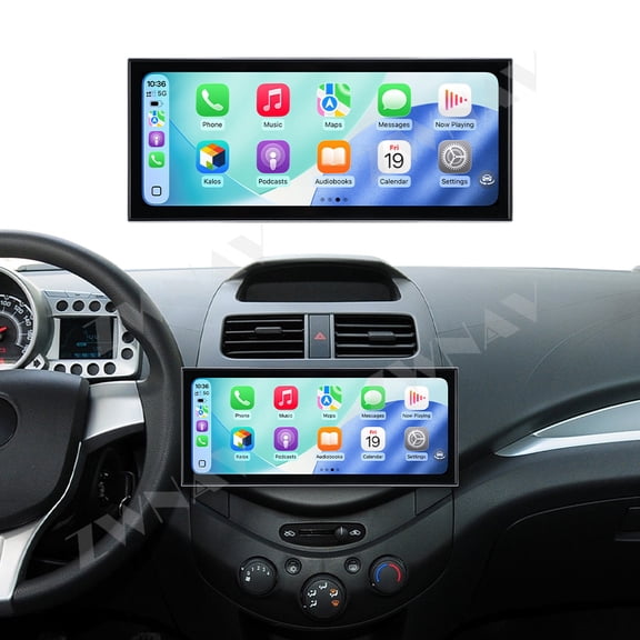 ZWNAV 15.8 inch Android 15 Car Radio For Chevrolet Spark 2010-2013 HD Multimedia Video Player Navigation GPS DVD 4G DSP Stereo Bluetooth