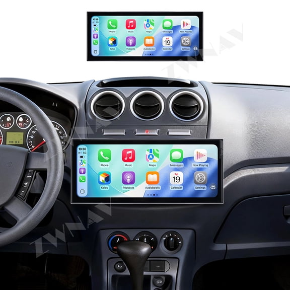 ZWNAV 15.8 inch Android 15 Car Radio For Ford Transit 2009-2013 HD Multimedia Video Player Navigation GPS DVD 4G DSP Stereo Bluetooth