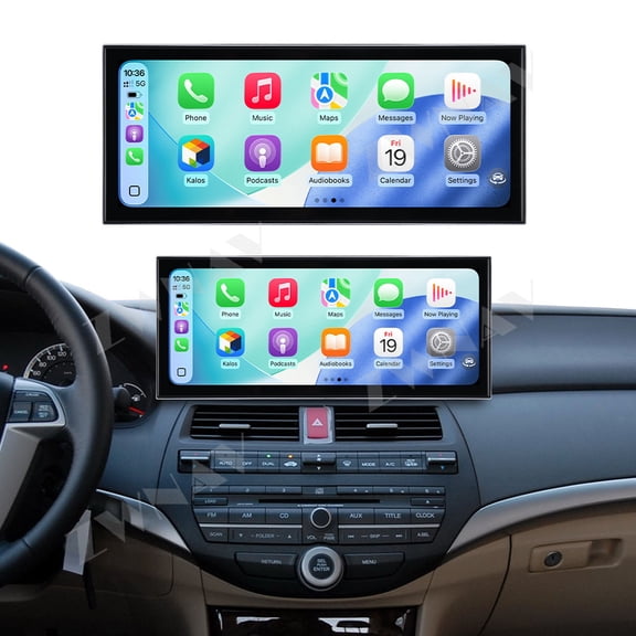 ZWNAV 15.8 inch Android 15 Car Radio For Honda Accord/Crosstour 2008-2013 HD Multimedia Video Player Navigation GPS DVD 4G DSP Stereo Bluetooth