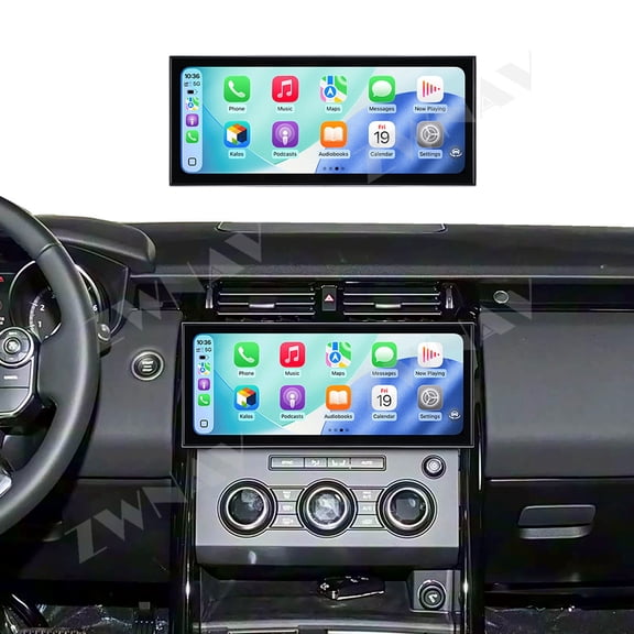 ZWNAV 15.8 inch Android 15 Car Radio For Land Rover Discovery 5 2017-2019 HD Multimedia Video Player Navigation GPS DVD 4G DSP Stereo Bluetooth