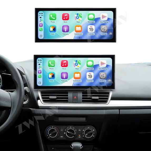 ZWNAV 15.8 inch Android 15 Car Radio For Mazda 3 2010-2015 HD Multimedia Video Player Navigation GPS DVD 4G DSP Stereo Bluetooth