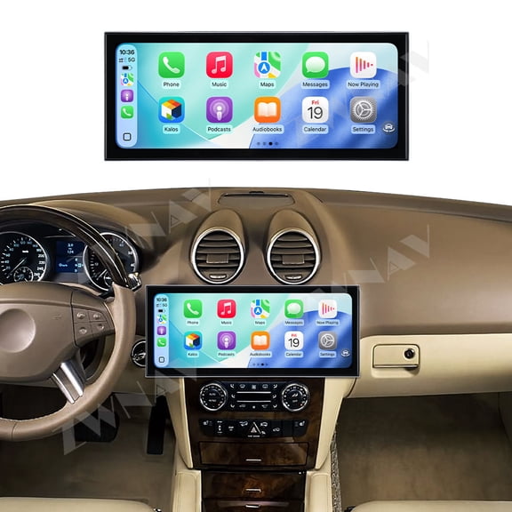 ZWNAV 15.8 inch Android 15 Car Radio For Mercedes-Benz ML 1998-2005 HD Multimedia Video Player Navigation GPS DVD 4G DSP Stereo Bluetooth