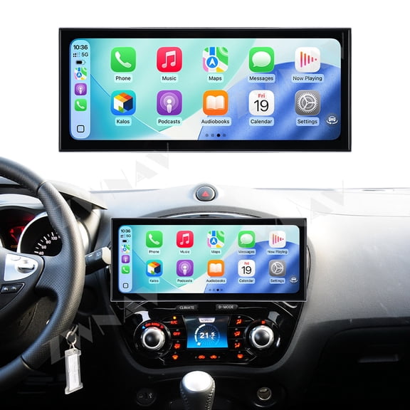 ZWNAV 15.8 inch Android 15 Car Radio For Nissan Juke/Kicks/Qashqai 2004-2016 HD Multimedia Video Player Navigation GPS DVD 4G DSP Stereo Bluetooth