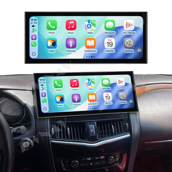 ZWNAV 15.8 inch Android 15 Car Radio For Nissan Patrol 2012-2020 HD Multimedia Video Player Navigation GPS DVD 4G DSP Stereo Bluetooth