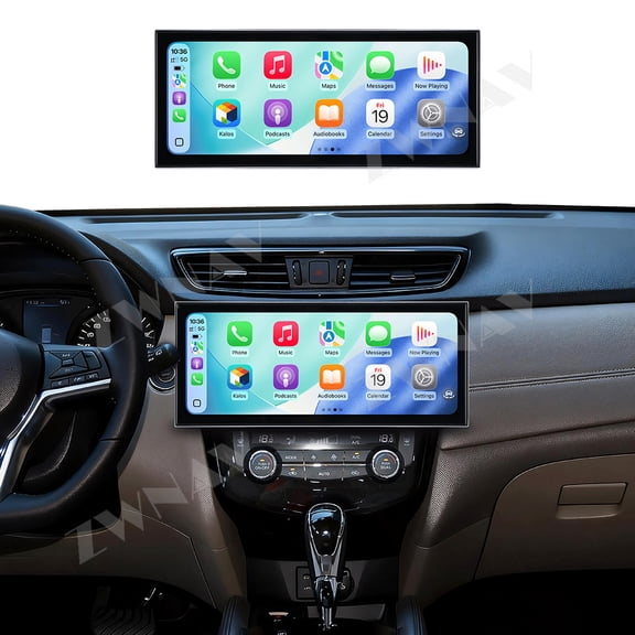 ZWNAV 15.8 inch Android 15 Car Radio For Nissan X Trail/Qashqai 2014-2020 HD Multimedia Video Player Navigation GPS DVD 4G DSP Stereo Bluetooth